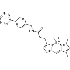 N-(4-(1,2,4,5-Tetrazin-3-yl)benzyl)-3-(5,5-difluoro-7,9-dimethyl-5H-5l4,6l4-dipyrrolo[1,2-c:2',1'-f][1,3,2]diazaborinin-3-yl)propanamide|CS-1272234
