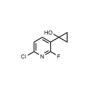 1-(6-Chloro-2-fluoropyridin-3-yl)cyclopropan-1-ol|CS-1273050