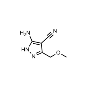 5-Amino-3-(methoxymethyl)-1H-pyrazole-4-carbonitrile|CS-1273266