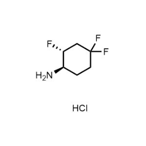 rel-(1R,2R)-2,4,4-Trifluorocyclohexan-1-amine hydrochloride|CS-1273270