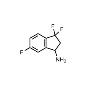 3,3,6-Trifluoro-2,3-dihydro-1H-inden-1-amine|CS-1273277