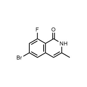 6-Bromo-8-fluoro-3-methylisoquinolin-1(2H)-one|CS-1273333