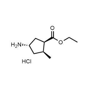 Ethyl (1R,2S,4S)-4-amino-2-methylcyclopentane-1-carboxylate hydrochloride|CS-1273640