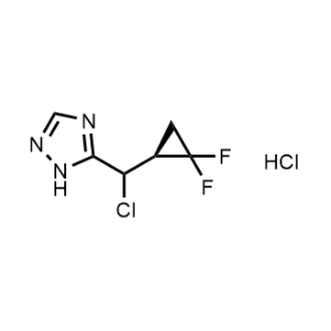 5-(Chloro((S)-2,2-difluorocyclopropyl)methyl)-1H-1,2,4-triazole hydrochloride|CS-1273792