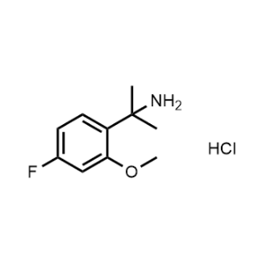 2-(4-Fluoro-2-methoxyphenyl)propan-2-amine hydrochloride|CS-1274067