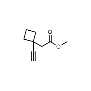 Methyl 2-(1-ethynylcyclobutyl)acetate|CS-1274275
