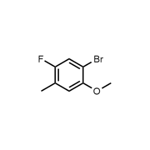 1-Bromo-5-fluoro-2-methoxy-4-methylbenzene|CS-1274360