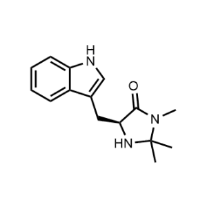 (S)-5-((1H-Indol-3-yl)methyl)-2,2,3-trimethylimidazolidin-4-one|CS-1274422