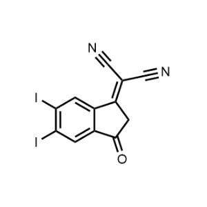 2-(2,3-Dihydro-5,6-diiodo-3-oxo-1H-inden-1-ylidene)propanedinitrile|CS-1274452