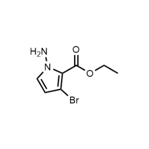 Ethyl 1-amino-3-bromo-1H-pyrrole-2-carboxylate|CS-1276492