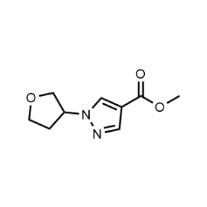 Methyl 1-(tetrahydrofuran-3-yl)-1H-pyrazole-4-carboxylate|CS-1276511