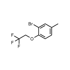 2-Bromo-4-methyl-1-(2,2,2-trifluoroethoxy)benzene|CS-1276514