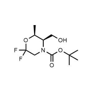 tert-Butyl (5R,6S)-2,2-difluoro-5-(hydroxymethyl)-6-methylmorpholine-4-carboxylate|CS-1276557