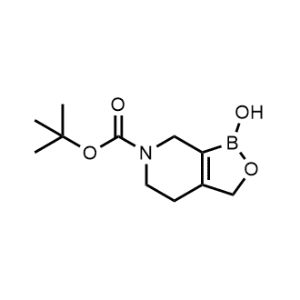 tert-Butyl 1-hydroxy-3,4,5,7-tetrahydro-[1,2]oxaborolo[3,4-c]pyridine-6(1H)-carboxylate|CS-1276586