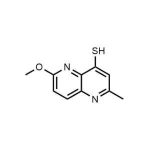 6-Methoxy-2-methyl-1,5-naphthyridine-4-thiol|CS-1276614