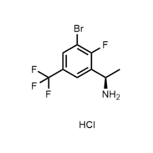 (R)-1-(3-Bromo-2-fluoro-5-(trifluoromethyl)phenyl)ethan-1-amine hydrochloride|CS-1276626
