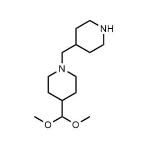 4-(Dimethoxymethyl)-1-(piperidin-4-ylmethyl)piperidine|CS-1277112