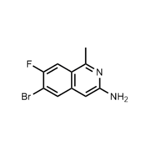 6-Bromo-7-fluoro-1-methylisoquinolin-3-amine|CS-1277213