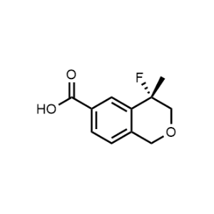 (S)-4-Fluoro-4-methylisochromane-6-carboxylic acid|CS-1277217