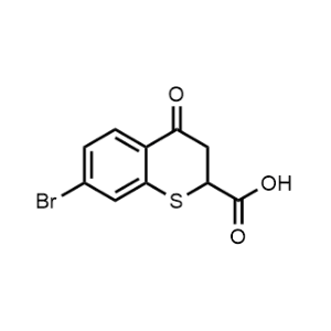 7-Bromo-4-oxothiochromane-2-carboxylic acid|CS-1277259