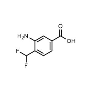 3-Amino-4-(difluoromethyl)benzoic acid|CS-1279514