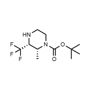 tert-Butyl (2R,3R)-2-methyl-3-(trifluoromethyl)piperazine-1-carboxylate|CS-1292258