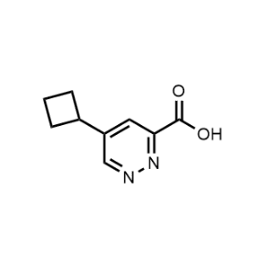 5-Cyclobutylpyridazine-3-carboxylic acid|CS-1296552