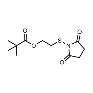 2-((2,5-Dioxopyrrolidin-1-yl)thio)ethyl pivalate|CS-1296584