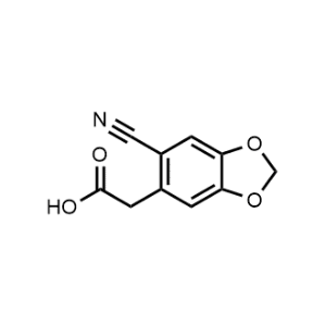 2-(6-Cyanobenzo[d][1,3]dioxol-5-yl)acetic acid|CS-1296651