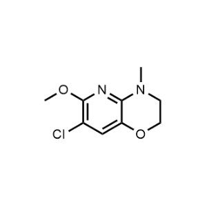 7-Chloro-6-methoxy-4-methyl-3,4-dihydro-2H-pyrido[3,2-b][1,4]oxazine|CS-1296809