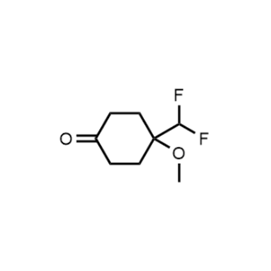 4-(Difluoromethyl)-4-methoxycyclohexan-1-one|CS-1296813