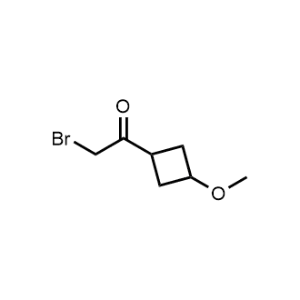 2-Bromo-1-(3-methoxycyclobutyl)ethan-1-one|CS-1296831