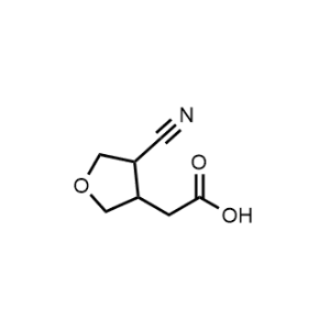 2-(4-Cyanotetrahydrofuran-3-yl)acetic acid|CS-1296905