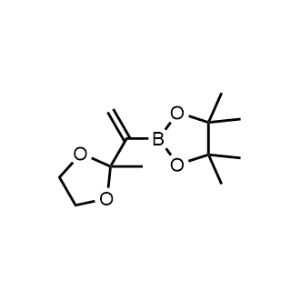 4,4,5,5-Tetramethyl-2-(1-(2-methyl-1,3-dioxolan-2-yl)vinyl)-1,3,2-dioxaborolane|CS-1297193