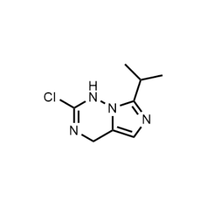 2-Chloro-7-isopropyl-1,4-dihydroimidazo[5,1-f][1,2,4]triazine|CS-1297270