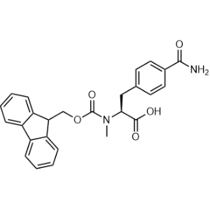 (S)-2-((((9H-Fluoren-9-yl)methoxy)carbonyl)(methyl)amino)-3-(4-carbamoylphenyl)propanoic acid|CS-1297411