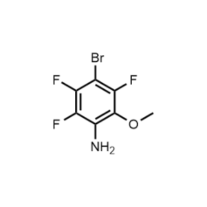 4-Bromo-2,3,5-trifluoro-6-methoxyaniline|CS-1297443