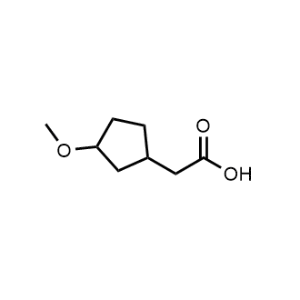 2-(3-Methoxycyclopentyl)acetic acid|CS-1297502