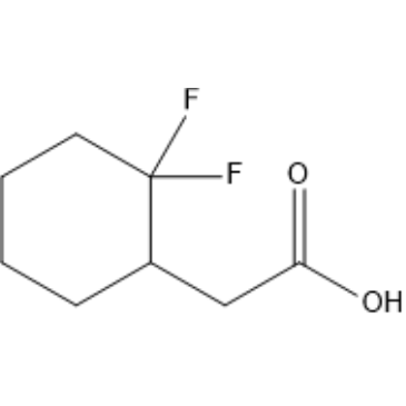 2-(2,2-Difluorocyclohexyl)acetic acid|CS-1297534