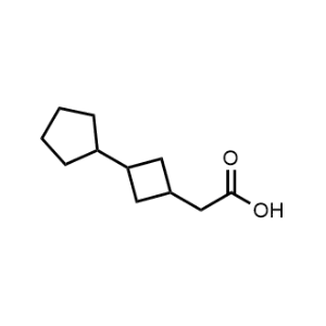 2-(3-Cyclopentylcyclobutyl)acetic acid|CS-1297538
