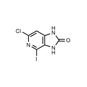 6-Chloro-4-iodo-1,3-dihydro-2H-imidazo[4,5-c]pyridin-2-one|CS-1298040