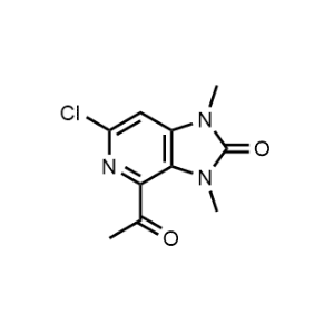 4-Acetyl-6-chloro-1,3-dimethyl-1,3-dihydro-2H-imidazo[4,5-c]pyridin-2-one|CS-1298044