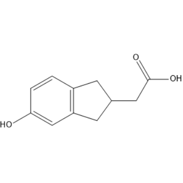 2-(5-Hydroxy-2,3-dihydro-1H-inden-2-yl)acetic acid|CS-1298117