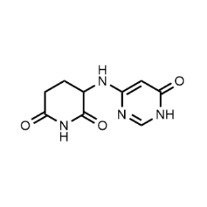 3-((6-Oxo-1,6-dihydropyrimidin-4-yl)amino)piperidine-2,6-dione|CS-1298133