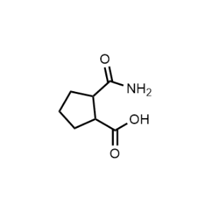 2-Carbamoylcyclopentane-1-carboxylic acid|CS-1298173