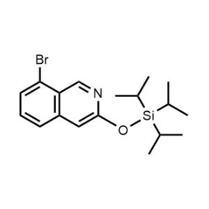 8-Bromo-3-((triisopropylsilyl)oxy)isoquinoline|CS-1298177
