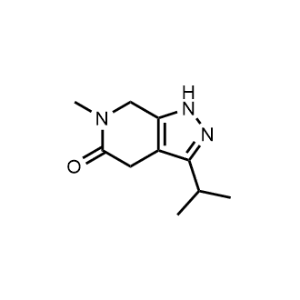 3-Isopropyl-6-methyl-1,4,6,7-tetrahydro-5H-pyrazolo[3,4-c]pyridin-5-one|CS-1298179