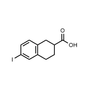 6-Iodo-1,2,3,4-tetrahydronaphthalene-2-carboxylic acid|CS-1298738