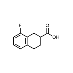 8-Fluoro-1,2,3,4-tetrahydronaphthalene-2-carboxylic acid|CS-1298882