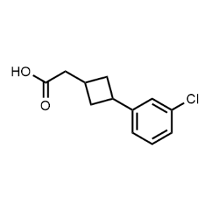 2-(3-(3-Chlorophenyl)cyclobutyl)acetic acid|CS-1299020